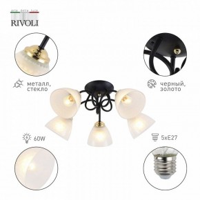 Потолочная люстра Rivoli Luiza Б0054904 в Кудымкаре - kudymkar.mebel24.online | фото 4