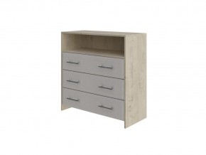 PROxSON Комод Varna (ЛДСП+ткань Бунратти/Savana Milk (молочный)) 90x40 в Кудымкаре - kudymkar.mebel24.online | фото