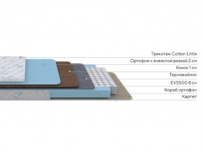 PROxSON Матрас Совенок (Cotton Little PROSON) 60x170 в Кудымкаре - kudymkar.mebel24.online | фото 2