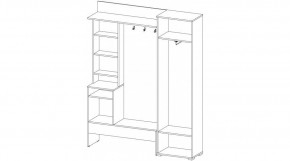 САБРИНА Прихожая в Кудымкаре - kudymkar.mebel24.online | фото 3