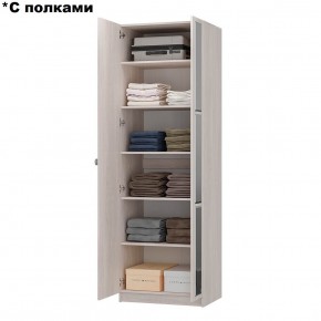 Шкаф 2-х створчатый Зарина ШК-01 (ясень белый) в Кудымкаре - kudymkar.mebel24.online | фото 3