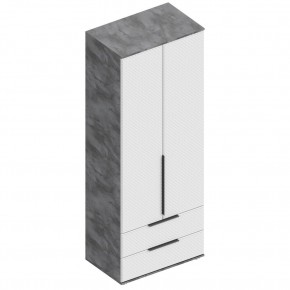 Шкаф 2-ств. с 2 ящиками "Лео" в Кудымкаре - kudymkar.mebel24.online | фото