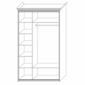 Шкаф 3-х дверный (корпус) Неаполь в Кудымкаре - kudymkar.mebel24.online | фото 3