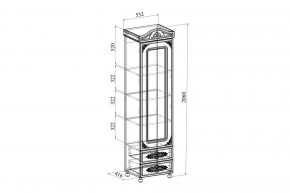 Шкаф для белья Ассоль АС-01 в Кудымкаре - kudymkar.mebel24.online | фото 5