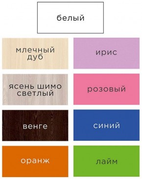 Шкаф ДМ 800 с 2-мя ящиками (розовый) в Кудымкаре - kudymkar.mebel24.online | фото 3