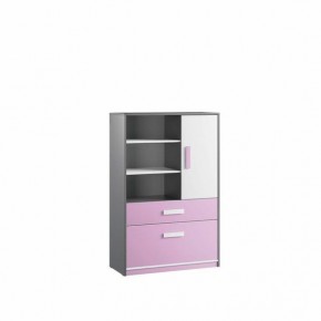 Шкаф книжный Кэнди КШ-2 Лаванда в Кудымкаре - kudymkar.mebel24.online | фото