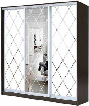 Шкаф-купе ХИТ 23-18-666 РОМБ БОЛЬШОЙ МАТОВЫЙ в Кудымкаре - kudymkar.mebel24.online | фото