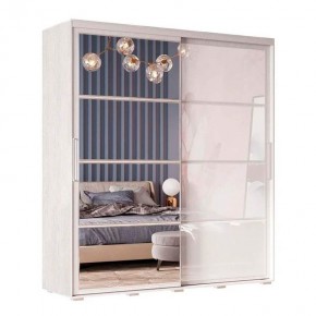 Шкаф-купе Крафт-6 (Ясень Белый) в Кудымкаре - kudymkar.mebel24.online | фото 3
