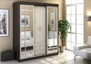 Шкаф-купе Лидер 1 венге-дуб в Кудымкаре - kudymkar.mebel24.online | фото 2