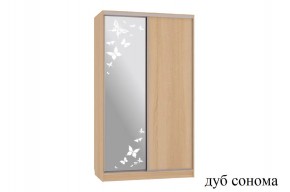 Шкаф-купе Рио 1-600 бабочки в Кудымкаре - kudymkar.mebel24.online | фото 5