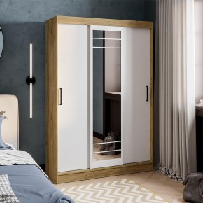Шкаф-купе Тео ШКК-02 (крафт/белый) в Кудымкаре - kudymkar.mebel24.online | фото