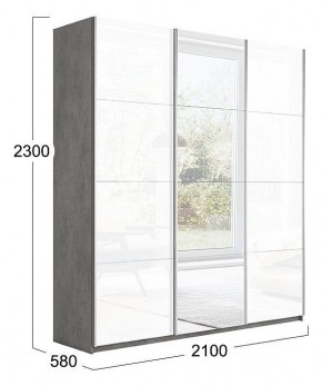 Шкаф-купе Траст СШК 2.210.70-15.13.15 в Кудымкаре - kudymkar.mebel24.online | фото 3