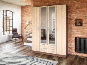 Шкаф Квадро венге/дуб белфорд в Кудымкаре - kudymkar.mebel24.online | фото 4