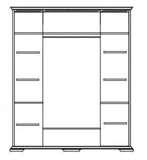 Шкаф Лика с зеркалом (ММ 137-01/04) в Кудымкаре - kudymkar.mebel24.online | фото 4
