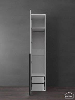 Шкаф Linnea MHR-1-3 2050х400х510 (Белый-М 11.1.1) в Кудымкаре - kudymkar.mebel24.online | фото 6