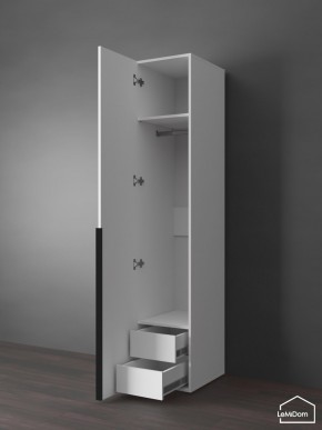 Шкаф Linnea MHR-1-3 2050х400х510 (Белый-М 11.1.1) в Кудымкаре - kudymkar.mebel24.online | фото 7