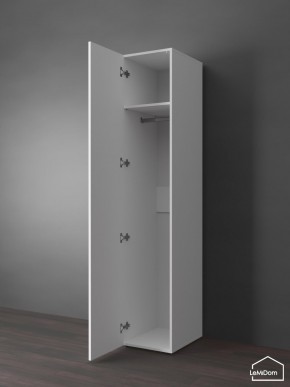 Шкаф Linnea MHR-1PO 2050х400х510 (Белый-М 11.1.1) в Кудымкаре - kudymkar.mebel24.online | фото 4
