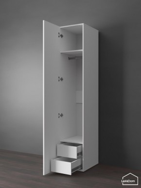 Шкаф Linnea MHR-1PO-3 2050х400х510 (Белый-М 11.1.2) в Кудымкаре - kudymkar.mebel24.online | фото 5