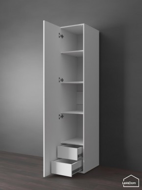 Шкаф Linnea MHR-1PO-4 2050х400х510 (Белый-М 11.1.2) в Кудымкаре - kudymkar.mebel24.online | фото 4