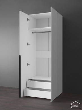 Шкаф Linnea MHR-2-3 2050х800х510 (Белый-М 11.1.1) в Кудымкаре - kudymkar.mebel24.online | фото 5