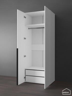 Шкаф Linnea MHR-2-3 2050х800х510 (Белый-М 11.1.1) в Кудымкаре - kudymkar.mebel24.online | фото 6