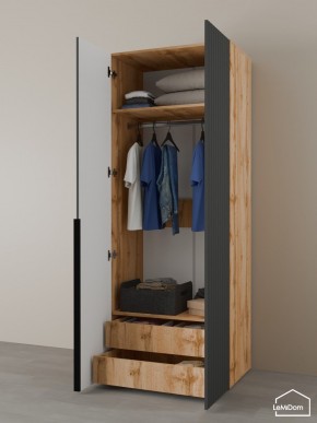 Шкаф Linnea MHR-2-3 2050х800х510 (ДВ-М 11.1.25) в Кудымкаре - kudymkar.mebel24.online | фото 6