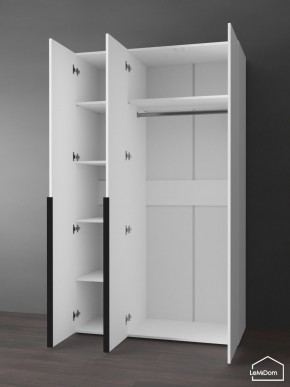 Шкаф Linnea MHR-3-1 2050х1200х510 (Белый-М 11.1.2) в Кудымкаре - kudymkar.mebel24.online | фото 5