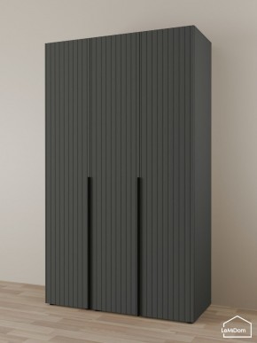 Шкаф Linnea MHR-3-2 2050х1200х510 (Графит-М 11.1.25) в Кудымкаре - kudymkar.mebel24.online | фото 1