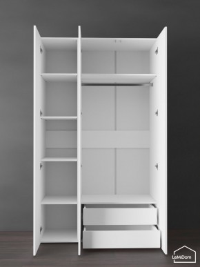 Шкаф Linnea MHR-3PO-2 2050х1200х510 (Белый-М 11.1.1) в Кудымкаре - kudymkar.mebel24.online | фото 5