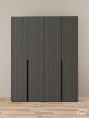 Шкаф Linnea MHR-4-1 2050х1600х510 (Графит-М 11.1.25) в Кудымкаре - kudymkar.mebel24.online | фото 1