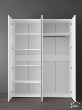 Шкаф Linnea MHR-4PO-1 2050х1600х510 (Белый-М 11.1.2) в Кудымкаре - kudymkar.mebel24.online | фото 4