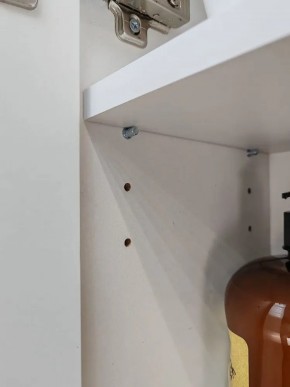 Шкаф навесной для ванной MH5-MA 300х960 (Белый-М 10.1.1) Белый глянец в Кудымкаре - kudymkar.mebel24.online | фото 11