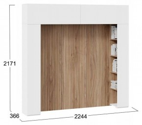 Шкаф навесной Порто СМ-393.21.022-23 в Кудымкаре - kudymkar.mebel24.online | фото 5