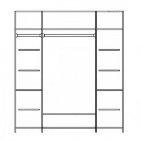 Шкаф Нинель ММ-167-01/04 в Кудымкаре - kudymkar.mebel24.online | фото 3