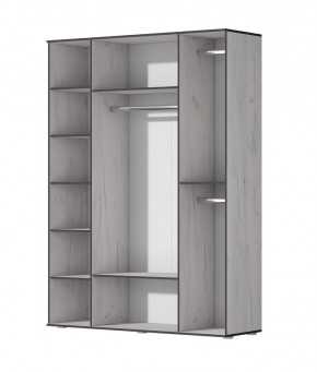 Шкаф Норден 1600 (Дуб Крафт Белый) в Кудымкаре - kudymkar.mebel24.online | фото 2