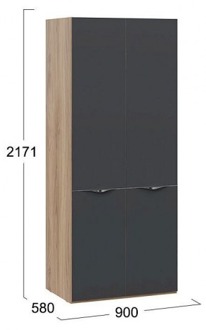 Шкаф платяной Глосс СМ-319.07.211 в Кудымкаре - kudymkar.mebel24.online | фото 4