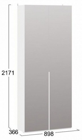 Шкаф платяной Порто СМ-393.07.224 в Кудымкаре - kudymkar.mebel24.online | фото 3