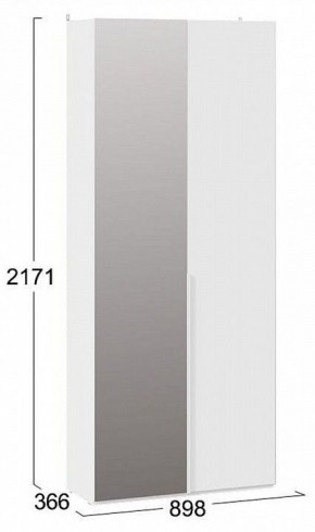 Шкаф платяной Порто СМ-393.07.225 в Кудымкаре - kudymkar.mebel24.online | фото 4