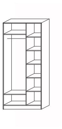 Шкаф платяной Венеция в Кудымкаре - kudymkar.mebel24.online | фото 2