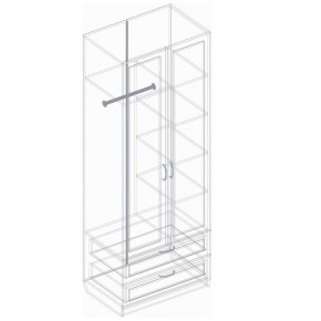 Шкаф "ДФ-02" Филадельфия в Кудымкаре - kudymkar.mebel24.online | фото 2
