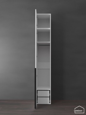 Шкаф с антресолью Linnea MHR-1A-3 2450х400х510 (Белый-М 11.1.2) в Кудымкаре - kudymkar.mebel24.online | фото 5