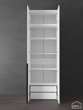 Шкаф с антресолью Linnea MHR-2A-4 2450х800х510 (Белый-М 11.1.1) в Кудымкаре - kudymkar.mebel24.online | фото 6