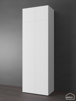 Шкаф с антресолью Linnea MHR-2POA-2 2450х800х510 (Белый-М 11.1.1) в Кудымкаре - kudymkar.mebel24.online | фото 1