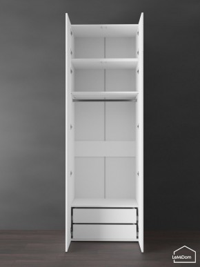 Шкаф с антресолью Linnea MHR-2POA-3 2450х800х510 (Белый-М 11.1.1) в Кудымкаре - kudymkar.mebel24.online | фото 5