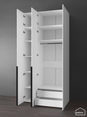 Шкаф с антресолью Linnea MHR-3A-2 2450х1200х510 (Белый-М 11.1.2) в Кудымкаре - kudymkar.mebel24.online | фото 5