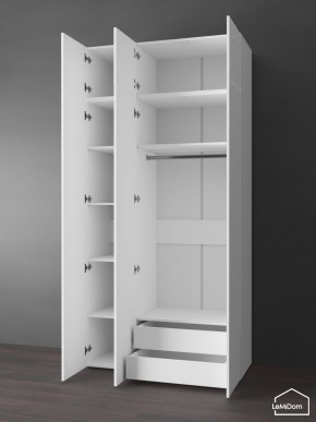 Шкаф с антресолью Linnea MHR-3POA-2 2450х1200х510 (Белый-М 11.1.2) в Кудымкаре - kudymkar.mebel24.online | фото 5