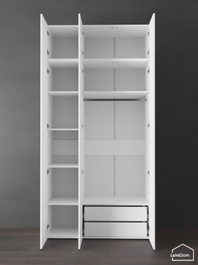 Шкаф с антресолью Linnea MHR-3POA-2 2450х1200х510 (Белый-М 11.1.2) в Кудымкаре - kudymkar.mebel24.online | фото 6