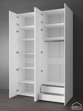 Шкаф с антресолью Linnea MHR-4POA-2 2450х1600х510 (Белый-М 11.1.2) в Кудымкаре - kudymkar.mebel24.online | фото 6