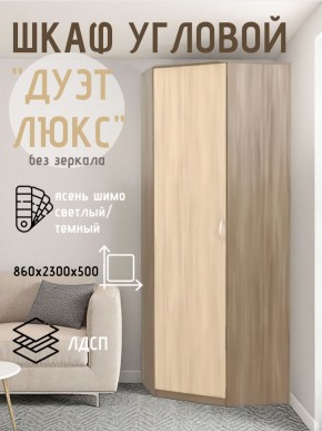 Шкаф угловой Дуэт Люкс без зеркала в Кудымкаре - kudymkar.mebel24.online | фото 7