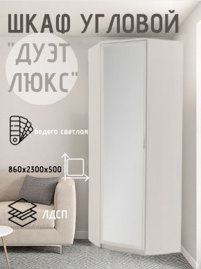 Шкаф угловой Дуэт Люкс с зеркалом в Кудымкаре - kudymkar.mebel24.online | фото 6